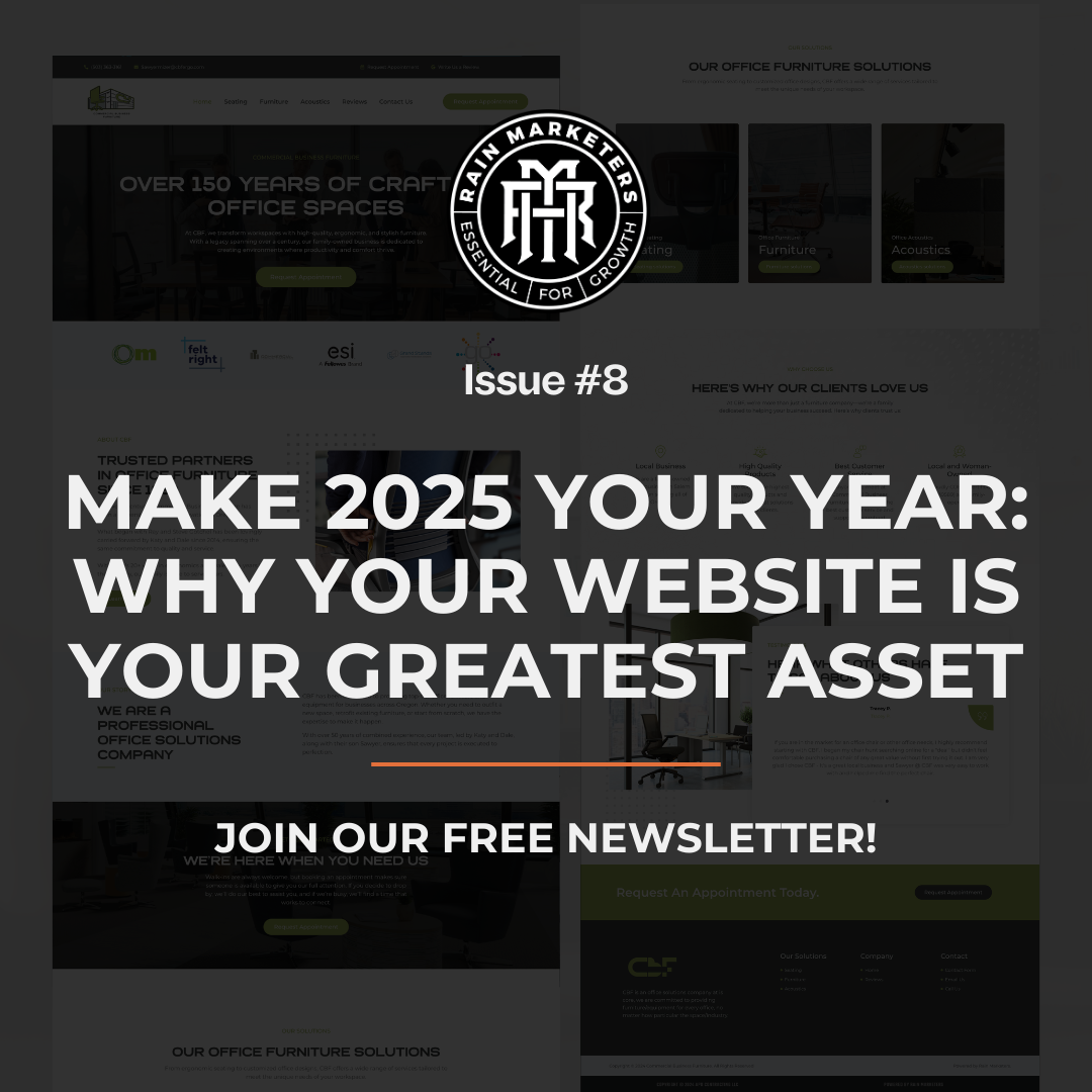 MAKE 2025 YOUR YEAR: WHY YOUR WEBSITE IS YOUR GREATEST ASSET